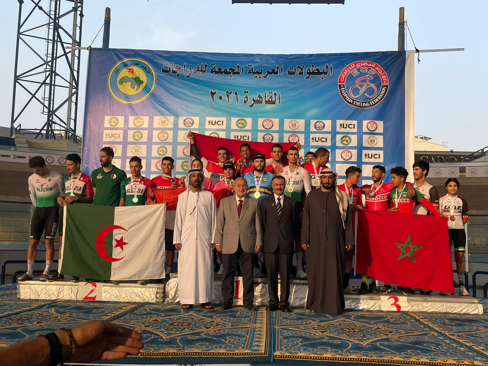مصر تفوز بالبطولة العربية لدراجات المضمار برصيد 42 ميدالية