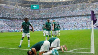 صورة عاجل .. إصابة مروعة للاعب السعودية في كأس العالم 